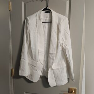 NWOT SHEIN Ivory Blazer 6